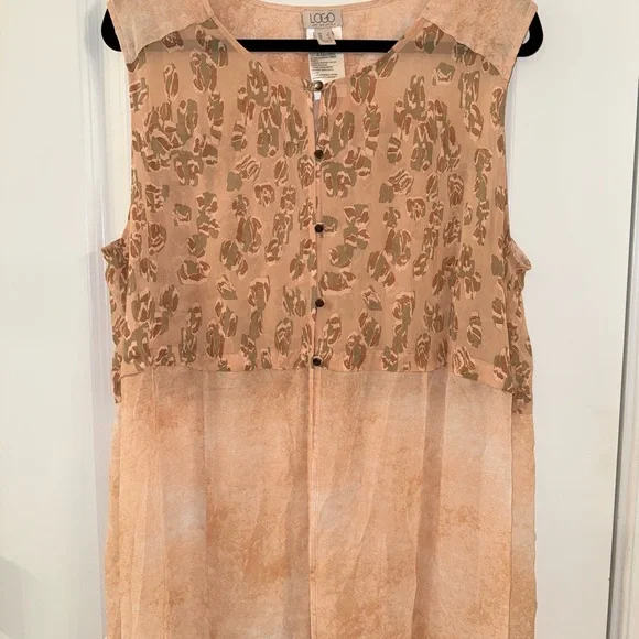 Logo by Lori Goldstein- Boho/ Fairycore Patchwork Duster- (large) - Picture 2 of 5